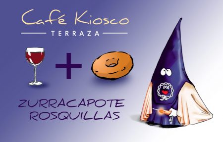 Café Terraza Kiosco. Zurra y Rosquillas. Semana Santa.